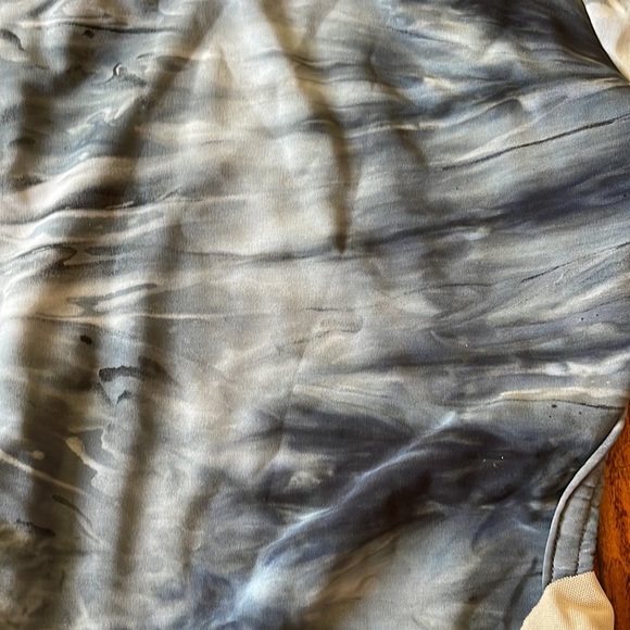 Custom Details Dancewear multi grey with grey and tan sheer details to bottom. - Picture 3 of 9